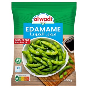 Al Wadi Al Akhdar Frozen Edamame Soybeans In Pods 400G