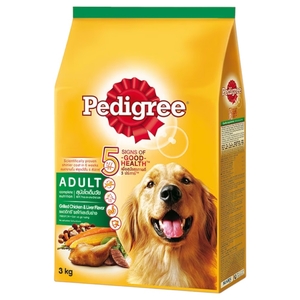 Pedigree Dog Food Grilled Chicken & Liver 3Kg