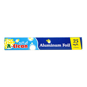 A-Clean Aluminium Foil 25Sq.Ft