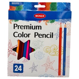 Monza Color Pencils 24 Pieces