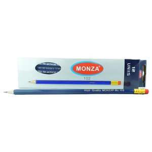 Monza Blue Pencil Box 12 Pieces
