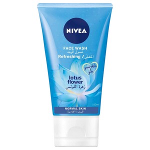 Nivea Face Wash Refreshing Lotus Flower 150Ml