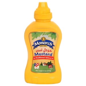 Monarch Mustard Bottle 227G