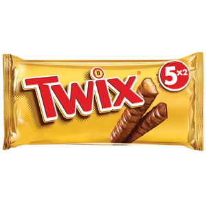 Twix Twin Chocolate Bar 5 Pieces 50G
