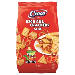 Croco Brezel Crackers Mix 250G