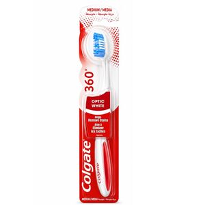 Colgate 360 Optic White Medium Toothbrush