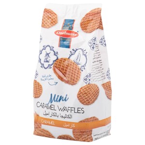 Dutch Delight Mini Waffles Caramel 200G