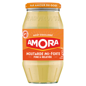 Amora Moutarde Mi Forte 415G