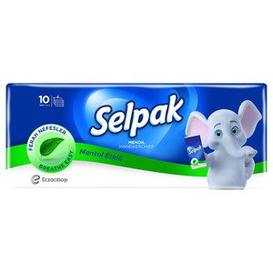 Selpak Hanky Pocket Menthol 10 Pieces
