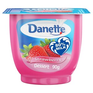 Danette Dessert Cream Strawberry 90G