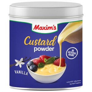 Maxim's Custard Powder Vanilla Tin 300G