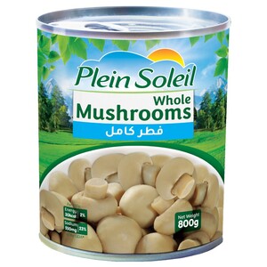 Plein Soleil Whole Mushrooms 800G