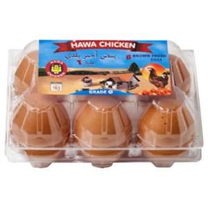 Hawa Chicken Red Egg 6 Pieces