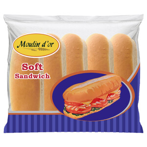 Moulin D'or Pain Franji Soft 5Pcs