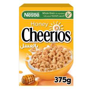 Nestle Honey Cheerios Breakfast Cereal 375G