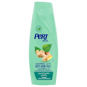 Pert Plus Shampoo Anti Hair Fall Ginger & Nettle Extracts 400Ml