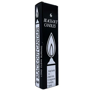 Candles Black-Out *6