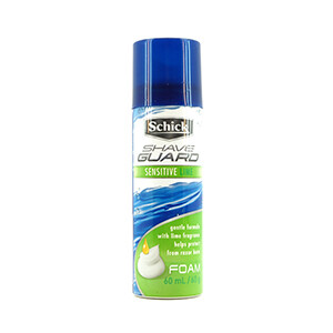 Schick Shave Guard Foam Sensitive Lime 60Ml