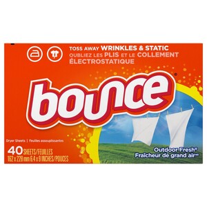 Bounce Dryer Sheets Outdoor Fresh 40 Count