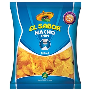 El Sabor Nacho Chips Salt 100G