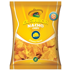 El Sabor Chips Nacho Cheese 225G