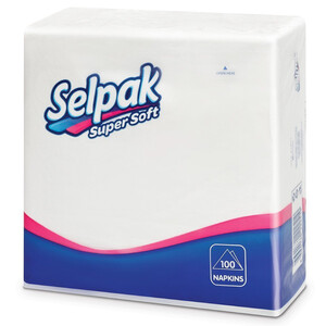 Selpak Table Napkin White 50 Sheets