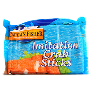 Captain Fisher Frozen Crab Stick Surimi 125G X2
