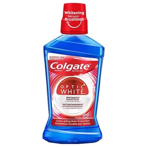 Colgate Mouthwash Plax Optic White 500Ml 25% Off