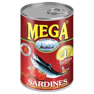 Mega Sardines Hot 155G
