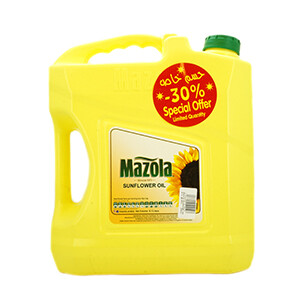 Mazola Sunflower Oil 8.1L -30% Discount