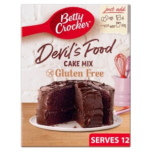 Betty Crocker Devils Food Cake Gluten Free 425G