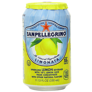 Sanpelligrino Sparkling Water Limonata Can 330Ml