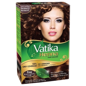 Vatika Hair Color Henna Dark Brown 60G