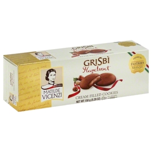Matilde Vicenzi Grisbi Biscuits Hazelnut Cream 150G