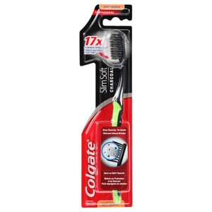 Colgate Toothbrush Slim Charcoal Soft