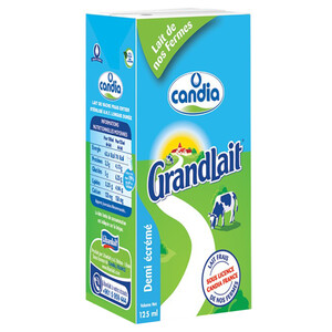 Candia Grand Lait Demi-Écrémé 125Ml