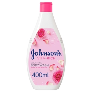 Johnson's Vita -Rich Bodywash Rose Water 400Ml