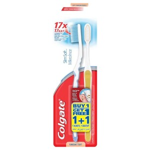 Colgate Toothbrush Slim Soft 2 Pieces