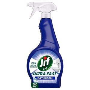 Jif Ultra Fast Bathroom Cleaner 500Ml