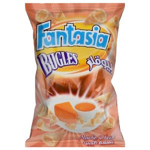 Fantasia Bugles Corn Snacks Nacho Cheese 65G