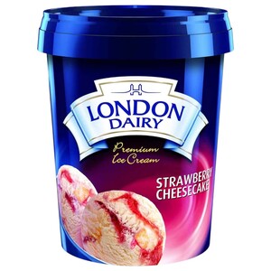 London Dairy Ice Cream Strawberry Cheesecake 500Ml