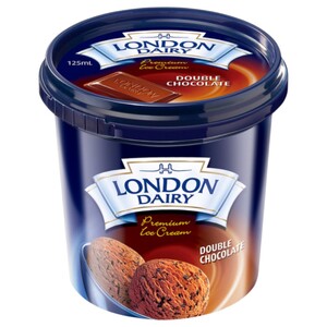 London Dairy Ice Cream Double Chocolate 125Ml