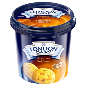 London Dairy Ice Cream Caramel Crunch 125Ml
