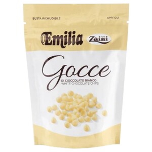 Emilia Zaini Emilia Gocce White Chocolate Drops 180G