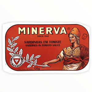 Minerva Sardines In Tomato Sauce 1/4 120G