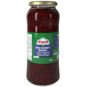 Wadi Al Akhdar Red Kidney Beans 560G