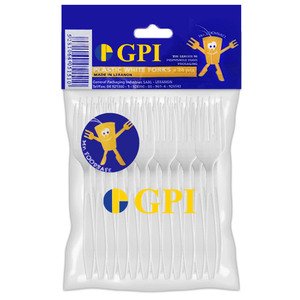 Gpi Fork White 24 Pieces