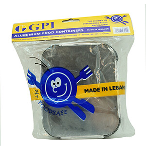 Gpi Aluminium Container With Lid 35 Pieces