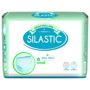 Silastic Adult Pull-Ups Diapers Small 15 Pieces