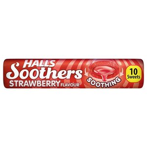 Halls Soothers Strawberry 45G